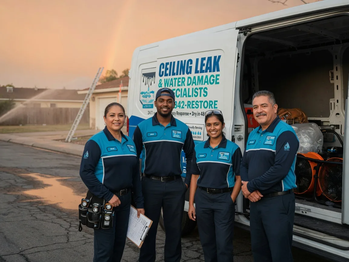 Ceiling Leak Cleanup company in Thornton, TX